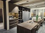 Nolte Showroom Werkplek SALE – Notenboom Cuba Werkplek, Huis en Inrichting, Kunststof, Nieuw, 170 cm of meer, Minder dan 70 cm