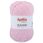 Katia Bambi - 301 lichtroze - Chenille Garen, Hobby en Vrije tijd, Breien en Haken, Ophalen of Verzenden, Nieuw