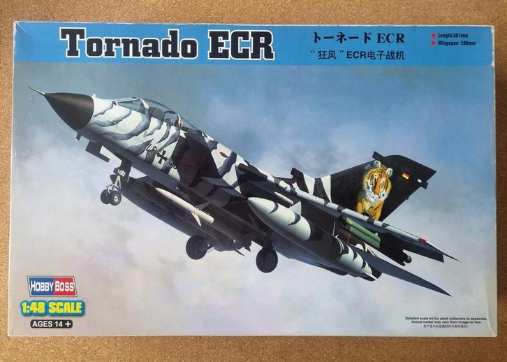 HobbyBoss 80354 Tornado ECR 1:48, Hobby en Vrije tijd, Modelbouw | Vliegtuigen en Helikopters, Verzenden