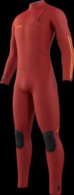 Mystic The One Fullsuit 4/3mm Zipfree - 2023 - Red - M, Watersport en Boten, Verzenden, Nieuw