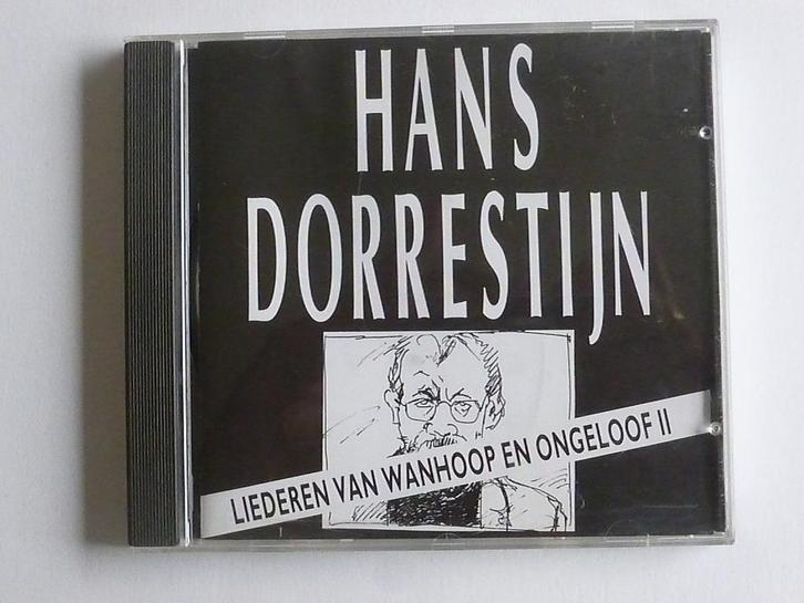 Hans Dorrestijn - Liederen van Wanhoop en Ongeloof II, Cd's en Dvd's, Cd's | Humor en Cabaret, Zo goed als nieuw, Verzenden