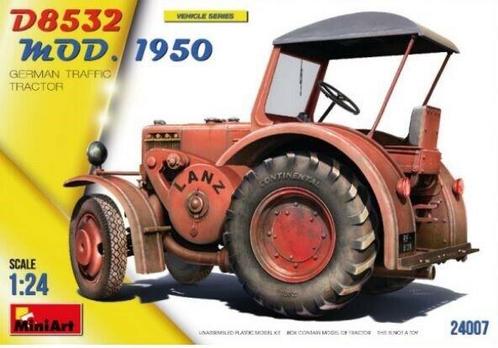 Miniart - 1/24 German Traffic Tractor D8532 Mod. 1950 (?/22), Hobby en Vrije tijd, Modelbouw | Overige, 1:50 tot 1:144, Nieuw