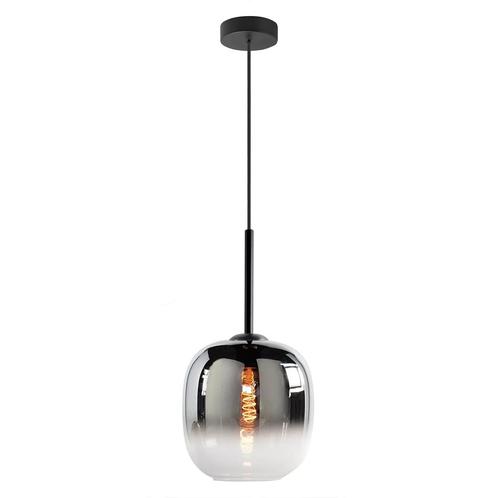 High light Hanglamp Semi smoked glas Ø23cm E27 fitting, Huis en Inrichting, Lampen | Hanglampen, Glas, Minder dan 50 cm, Ophalen of Verzenden