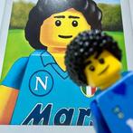Lego Minifiguur - Art - Diego Armando Maradona SSC Calcio, Nieuw
