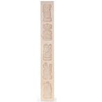 Speculaasplank Vijf Figuren (5x) 9x5,5cm., Verzenden, Nieuw