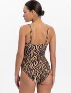 Beachlife Soft Zebra Dames Badpak - Maat 38 (Cupmaat F), Verzenden