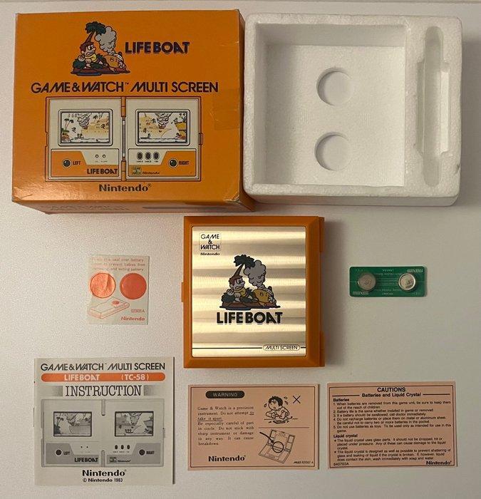 Nintendo - Game & Watch - Multi Screen - LifeBoat (TC-58) -, Spelcomputers en Games, Spelcomputers | Overige Accessoires