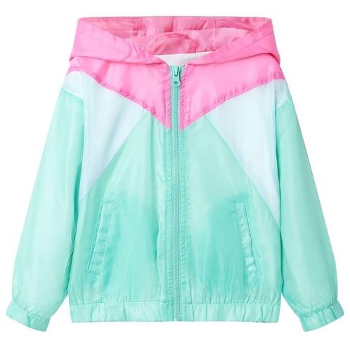 vidaXL Kinderjas met capuchon 92 meerkleurig, Kinderen en Baby's, Kinderkleding | Overige, Nieuw, Verzenden