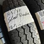 2 x Steel Radial 165-80-14 C Zomerbanden 8,5mm, 14 inch, Ophalen of Verzenden, Band(en), 165 mm