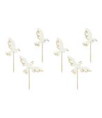 Cupcake Toppers Duif (6st), Hobby en Vrije tijd, Ophalen of Verzenden, Nieuw