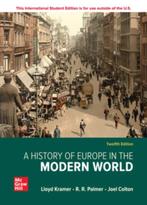 ISE A History of Europe in the Modern World 9781260548051, Boeken, Zo goed als nieuw