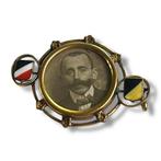 Zonder minimumprijs - Broche Non Tested Metal - Austro–Duits