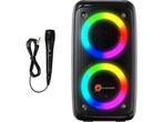 N-GEAR LGP 23M - Draadloze Bluetooth Party Speaker - Karaoke, Verzenden, Zo goed als nieuw