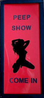 Amsterdam red light district reclame lichtbord - Reclamebord