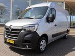 Renault Master T35 2.3 dCi 135 PK L2H2 3-ZITS WORK EDITION, Auto's, Stof, Gebruikt, Euro 6, Airbags