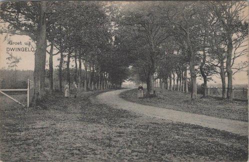 DWINGELO - Groet uit Dwingelo. Landweg, Verzamelen, Ansichtkaarten | Nederland, Verzenden