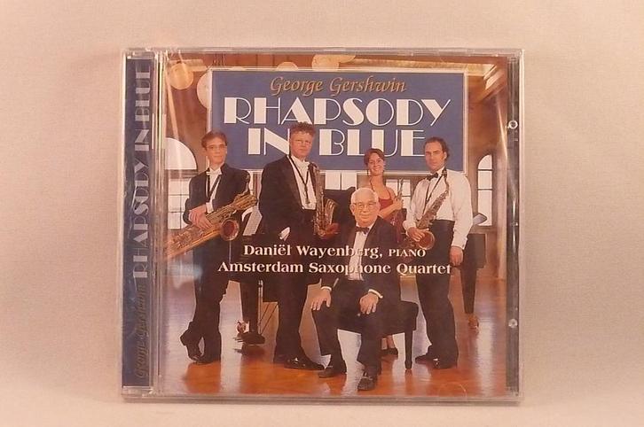 George Gershwin - Rhapsody in blue / Amsterdam Saxophone Qua, Cd's en Dvd's, Cd's | Klassiek, Zo goed als nieuw, Verzenden