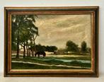 Giuseppe Cesetti (1902-1990) - Paesaggio con cavallo al