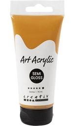 Allesverf acryl 75 ml semi glanzend, dekkend okergeel, Ophalen of Verzenden, Nieuw