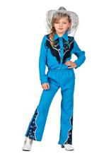 Glamorous Western Outfit Blauw Meisjes Premium, Kleding | Dames, Ophalen of Verzenden, Nieuw