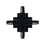 INBOUW 3-FASE | X-VORM CONNECTOR | ZWART, Nieuw