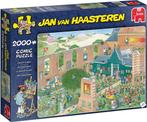 Jan van Haasteren - De Kunstmarkt Puzzel (2000 stukjes) |, Hobby en Vrije tijd, Denksport en Puzzels, Nieuw, Verzenden