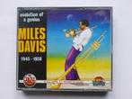 Miles Davis - Evolution of a Genius / 1945-1958 (3 CD), Verzenden, Nieuw in verpakking