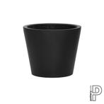 Plantenbak Bucket - Zwart Ø50 x (H)40 cm - Ø50 x (H)40 cm, Ophalen of Verzenden