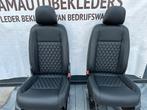 Twee voor stoelenmet zwart leder voor VW Caddy 2010 tot 2020, Auto-onderdelen, Interieur en Bekleding, Ophalen, Nieuw, Volkswagen