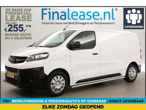 Opel Vivaro 1.5 CDTI L2H1 Airco Cruise 3Pers Sidebars €255pm, Auto's, Bestelauto's, Lease, Handgeschakeld, Diesel, Opel, Wit, Verzenden