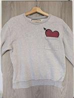 Zara Pulse Grey Sweater with Heart Design, Kleding | Dames, Truien en Vesten, Verzenden, Nieuw