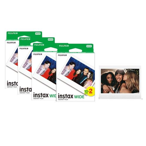 Fujifilm Instax Wide Film 4-pak 10x2 aanbieding, Audio, Tv en Foto, Fotografie | Fotopapier, Nieuw, Ophalen of Verzenden