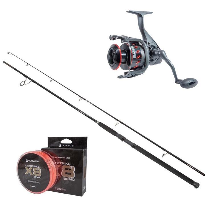 Ultimate Catfish Spin Combo 2.70m (50-200g), Watersport en Boten, Hengelsport | Algemeen, Overige typen, Nieuw, Verzenden