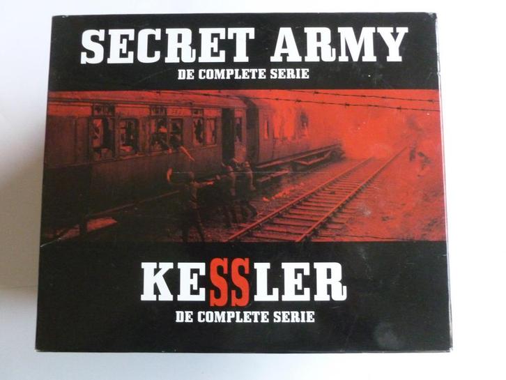 Secret Army - De Complete Serie + Kessler - De Complete Seri, Cd's en Dvd's, Dvd's | Tv en Series, Zo goed als nieuw, Verzenden