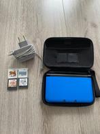 Nintendo - 3DS xl - blue with accessories and games -, Spelcomputers en Games, Nieuw