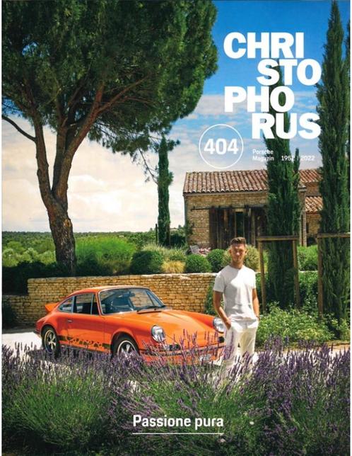 2022 PORSCHE CHRISTOPHORUS MAGAZINE 404 ITALIAANS, Boeken, Auto's | Folders en Tijdschriften, Porsche