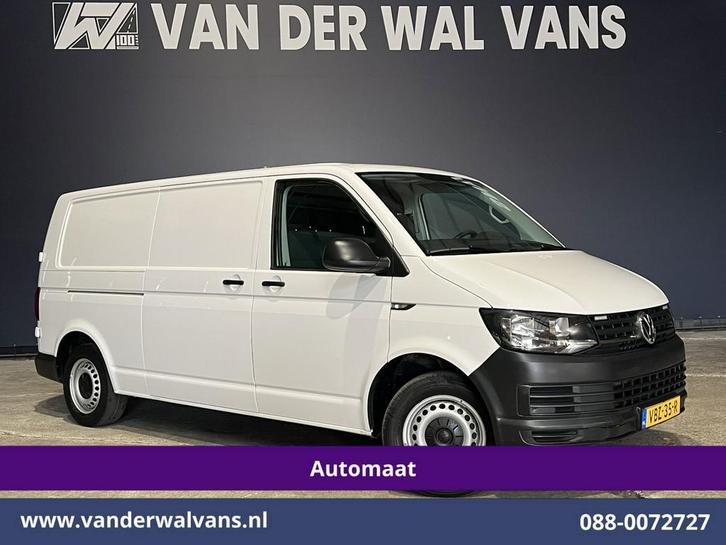 Volkswagen Transporter | 2.0 TDI 150pk Automaat L2H1, Auto's, Bestelauto's, Dealer onderhouden, Te koop, Automaat, Diesel, Wit