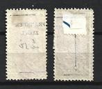 Nederland 1923 - Regeringsjubileum Wilhelmina - NVPH 130 en, Postzegels en Munten, Postzegels | Nederland, Gestempeld