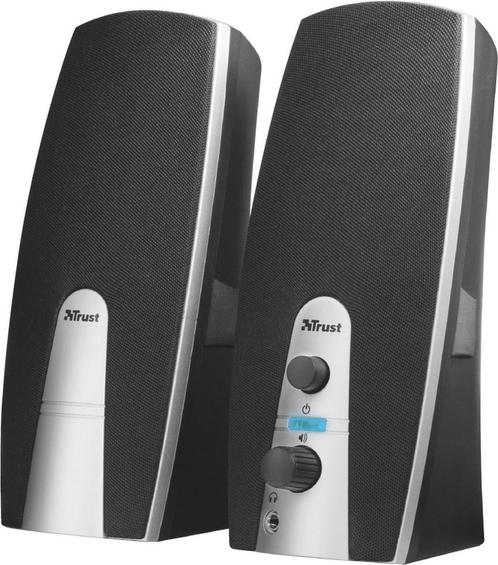 Trust Mila 2.0 - Speakerset met 3,5MM Audio Jack - Zwart, Audio, Tv en Foto, Luidsprekers, Verzenden