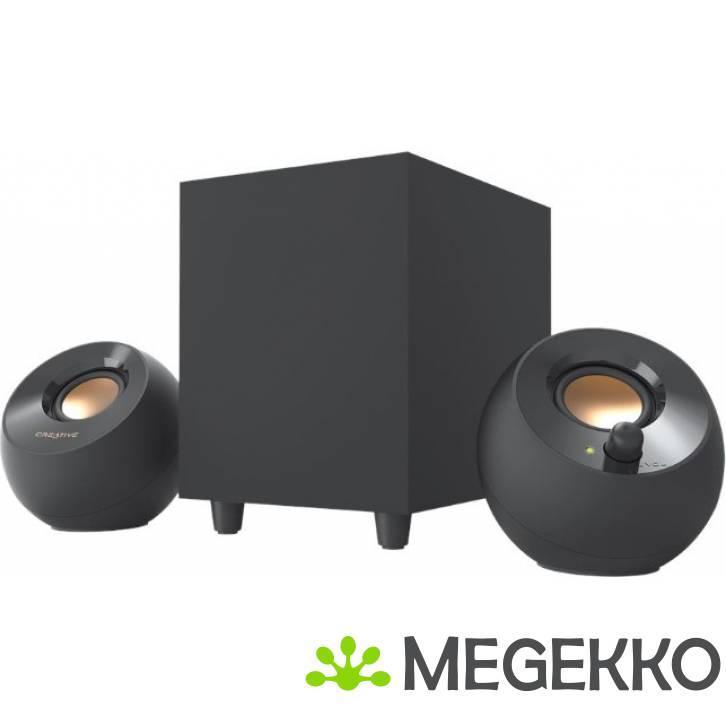 Creative Labs Creative Pebble Plus luidspreker set 2.1, Computers en Software, Pc speakers, Nieuw, Verzenden