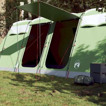 10-Persoons Tunneltent Groen - OP=OP! Familiecamping? beschikbaar voor biedingen