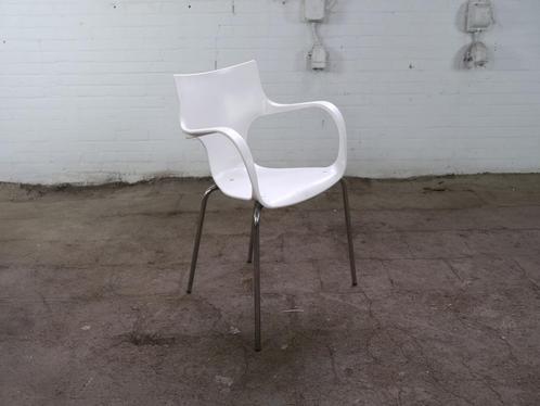 ACTA | Design | Kantinestoel | Tweedehands | Witte kuip | Ve, Huis en Inrichting, Bureaus, Gebruikt, Verzenden