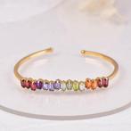 Zonder minimumprijs - Armband Zilver - Gemengde edelstenen -, Nieuw