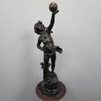 Louis Moreau (1855-1919) - sculptuur, “La Force” Brons beeld, Antiek en Kunst