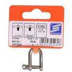 Seilflechter Korte D-sluiting - roestvrij staal - 4 mm -..., Ophalen of Verzenden, Nieuw