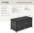Opbergbox met deksel - Kussenbox - Tuinbox - 297L - 117x54x6, Tuin en Terras, Verzenden, Zo goed als nieuw