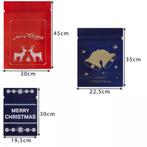 Malatec Ruhhy Kersttassen Set van 8 - Decoratieve Cadeauz..., Diversen, Kerst, Ophalen of Verzenden, Nieuw