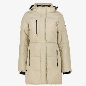 Kjelvik dames parka winterjas waterafstotend beige maat S