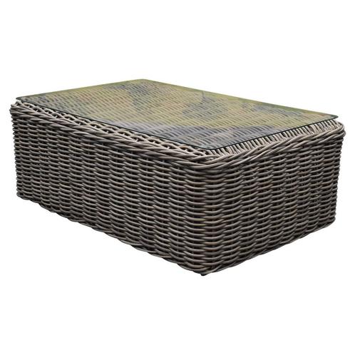 Barakaldo premium lounge tuintafel 120x75 cm grijs, Tuin en Terras, Tuintafels, Nieuw, Ophalen of Verzenden