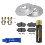 Voordeelset Remschijven + Remblokken OPEL MERIVA 1.6 16V ach, Verzenden, Nieuw